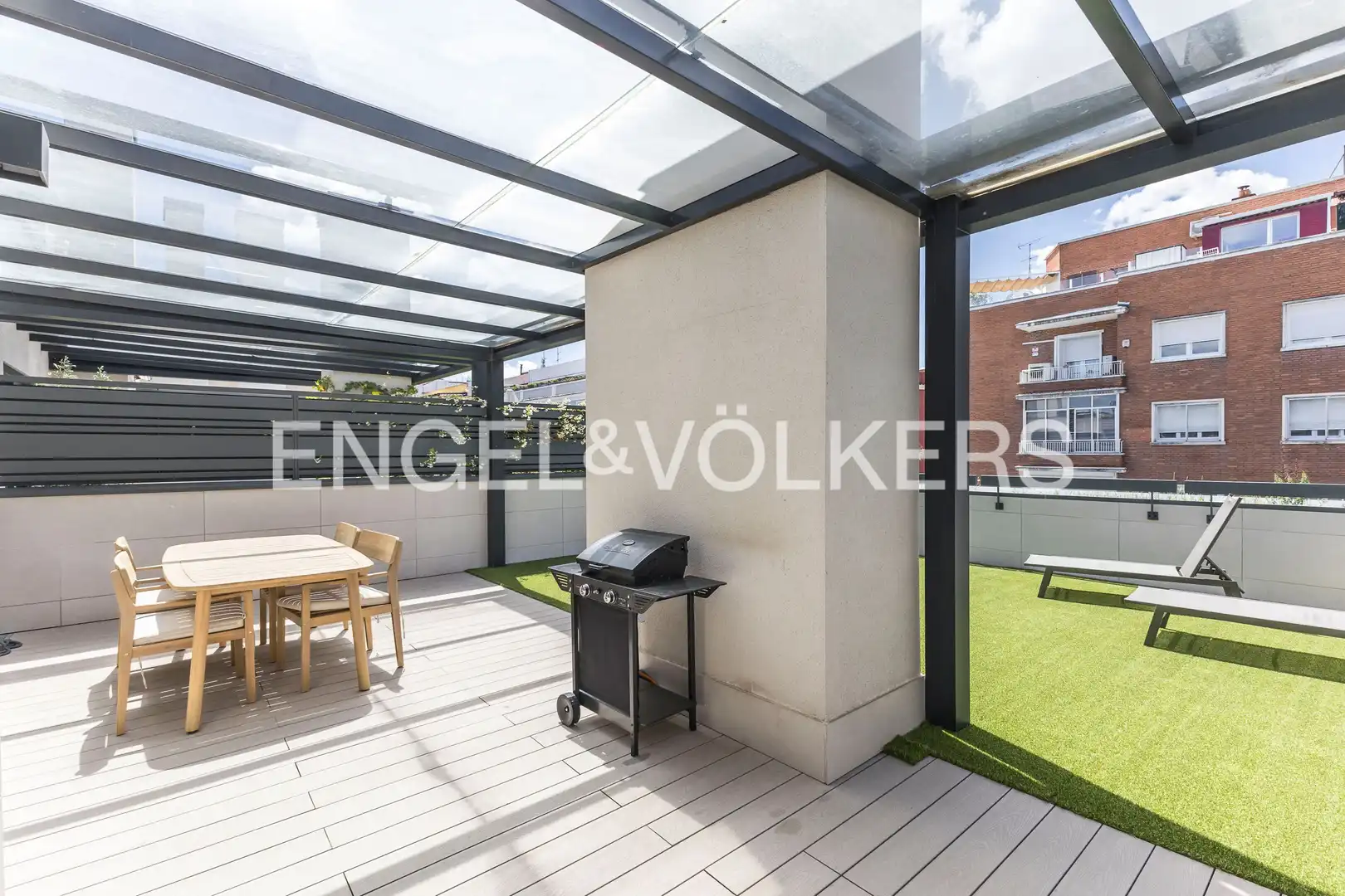 Terraza de Dúplex en venta en Madrid con Calefacción, Jardín privado y Terraza