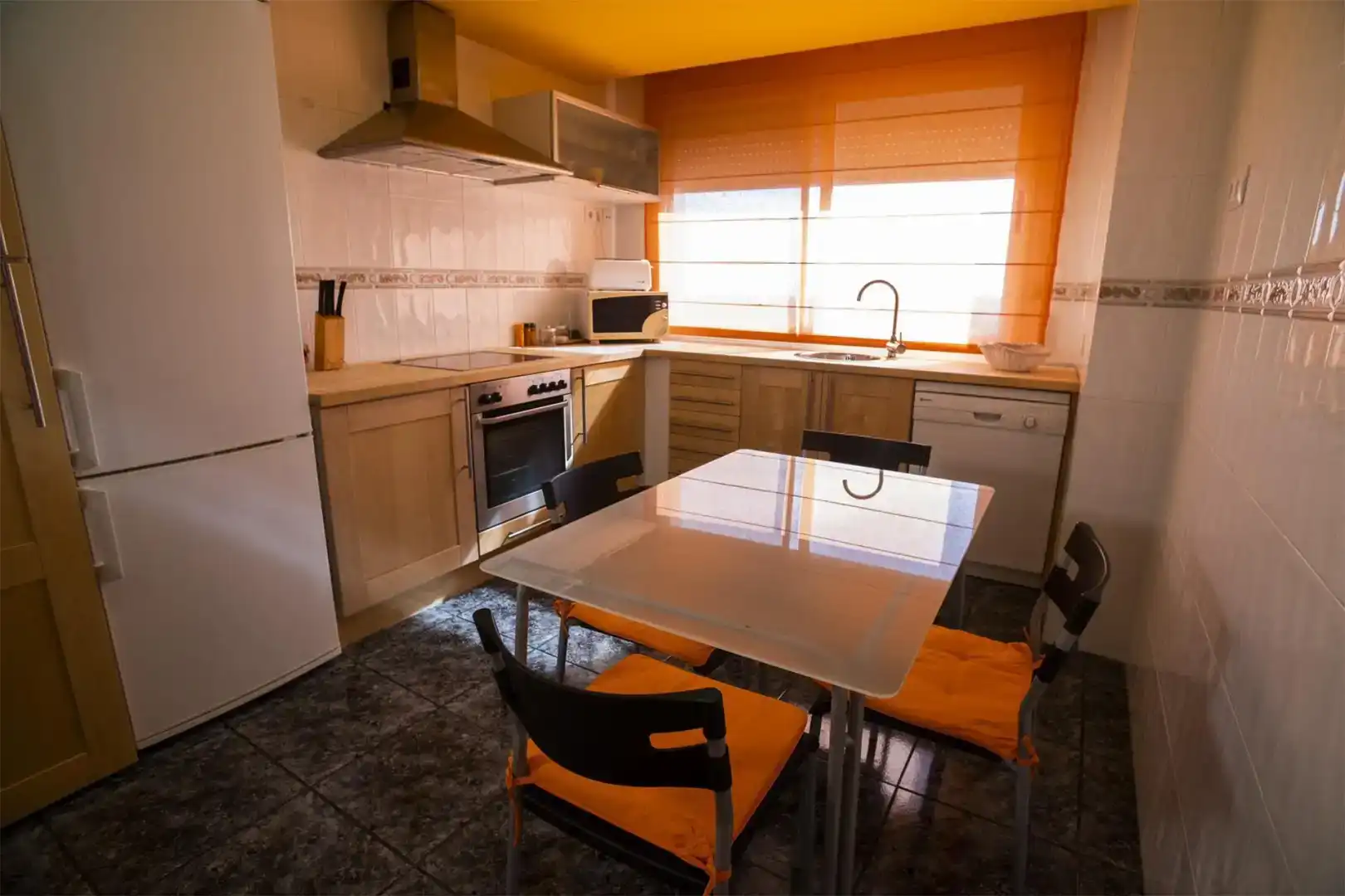 Kitchen of Flat for sale in Mas de Barberans  with Air Conditioner, Parquet flooring and Furnished