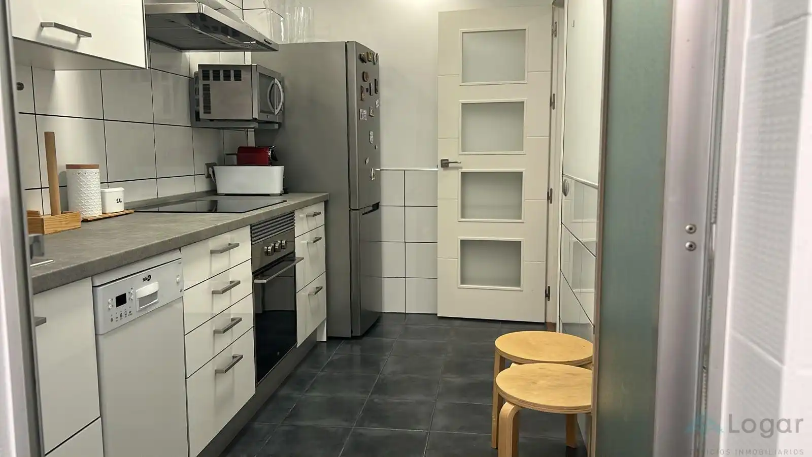 Kitchen of Flat for rent in Murcia  with Air Conditioner, Heating and Furnished