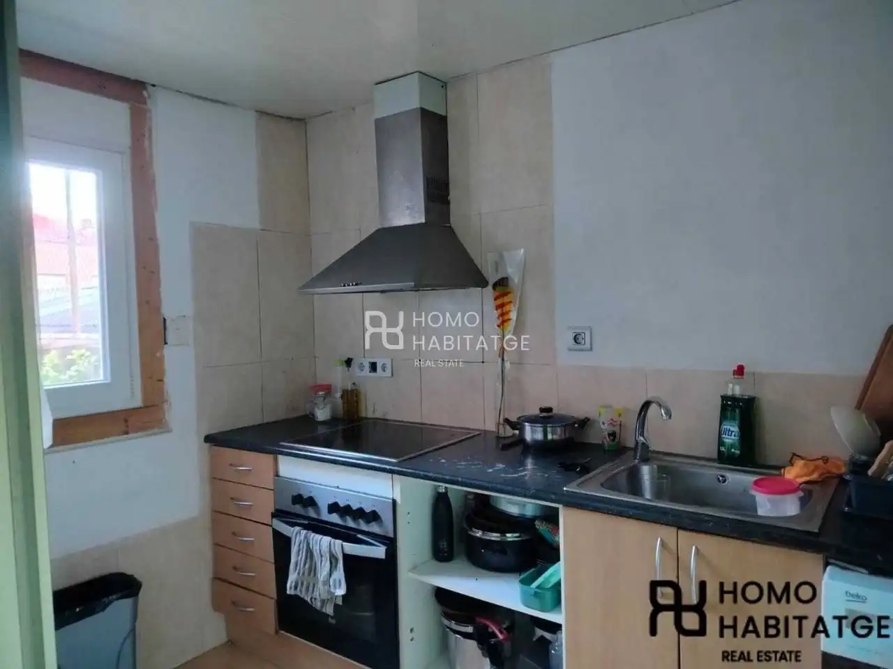 Cocina de Casa o chalet en venta en Terrassa con Aire acondicionado, Parquet y Balcón