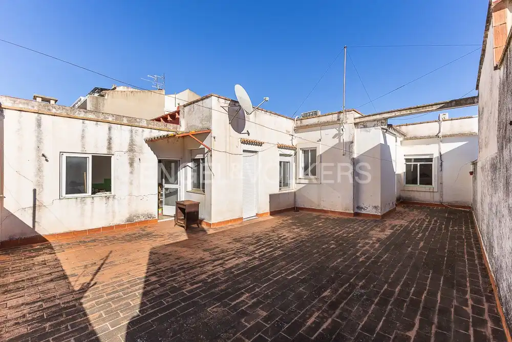 Vista exterior de Casa adosada en venta en Ondara con Calefacción, Jardín privado y Terraza