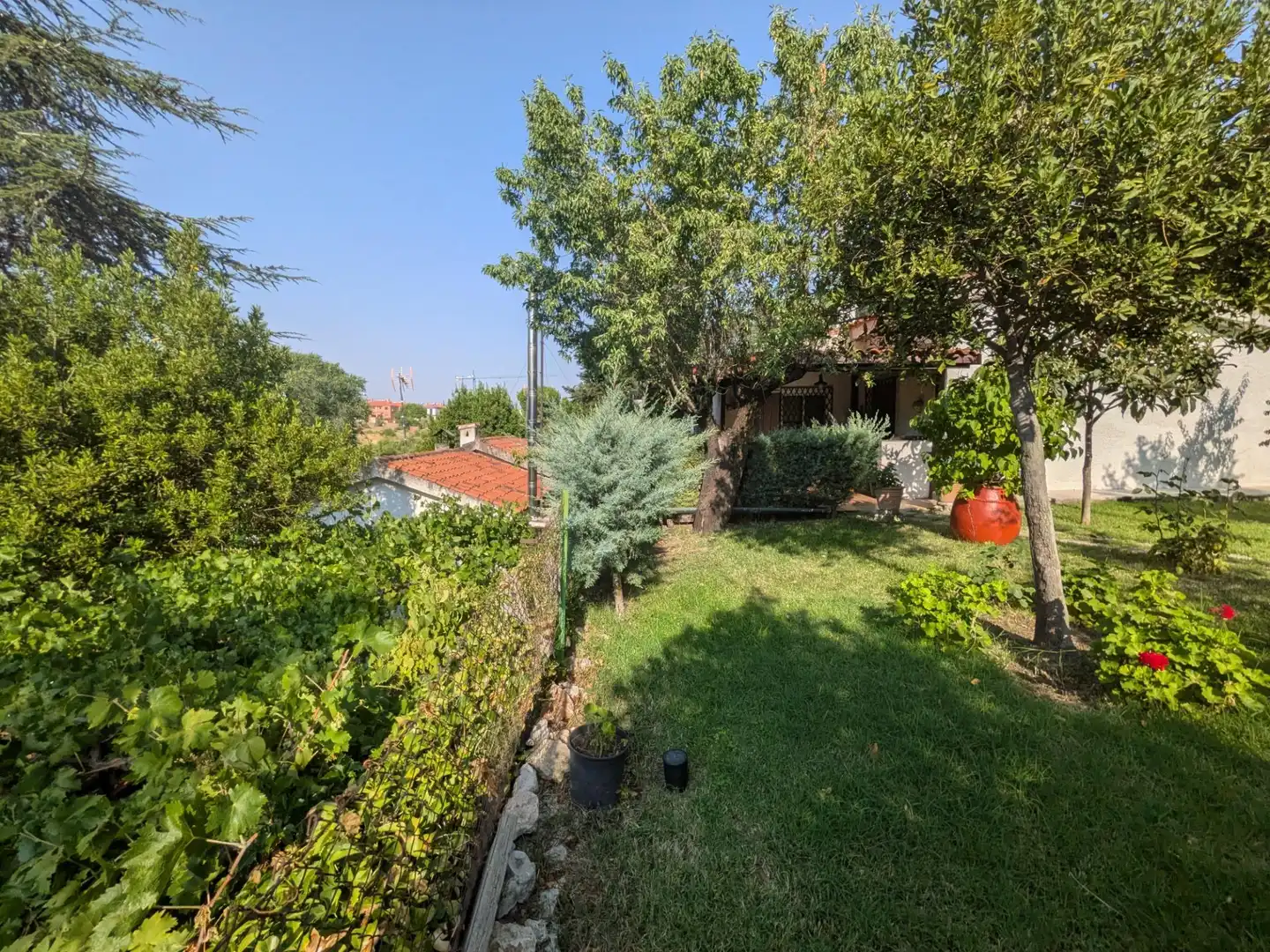 Jardí de Casa adosada en venda en Villalbilla amb Calefacció
