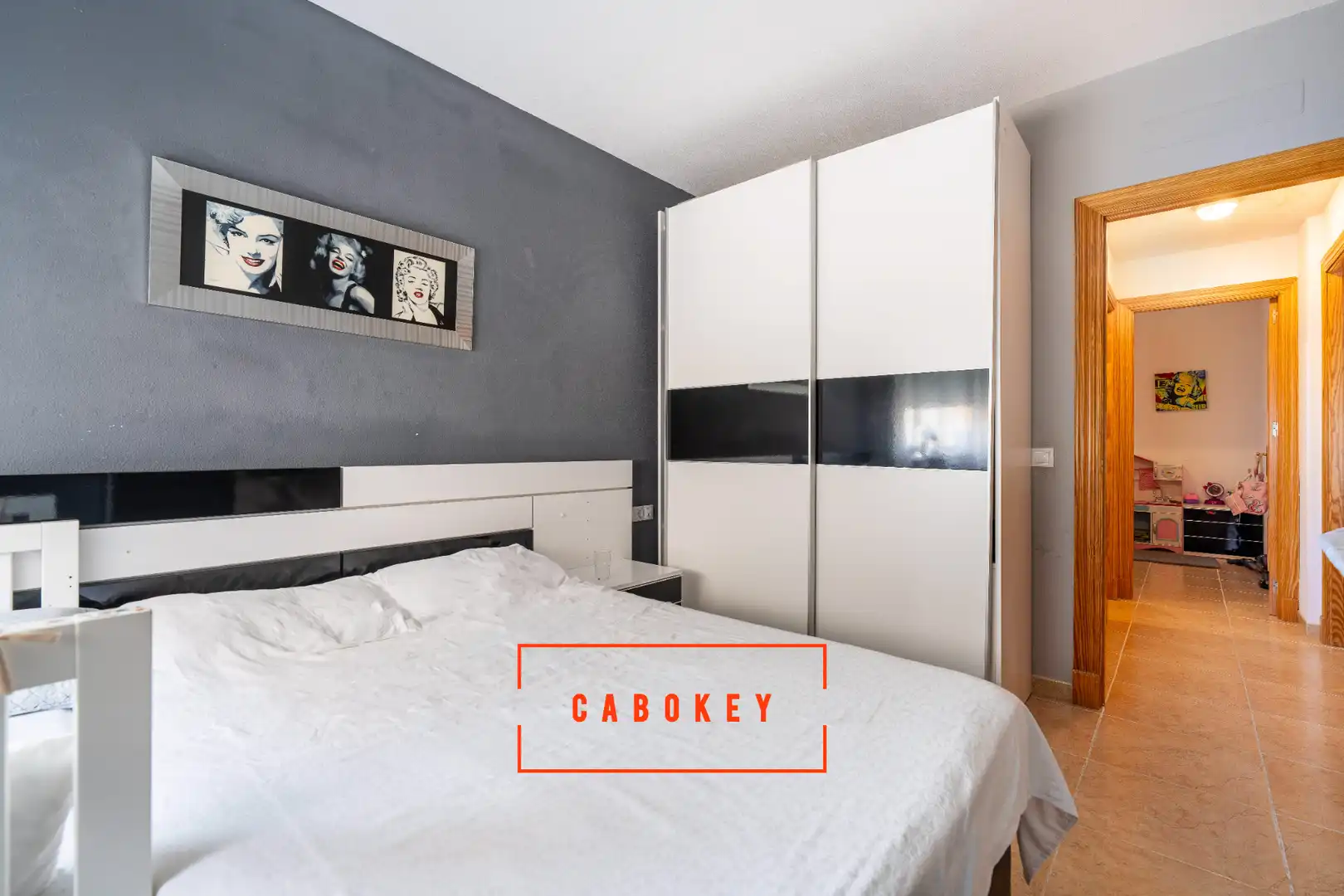 Bedroom of Flat for sale in Roquetas de Mar  with Air Conditioner, Heating and Terrace