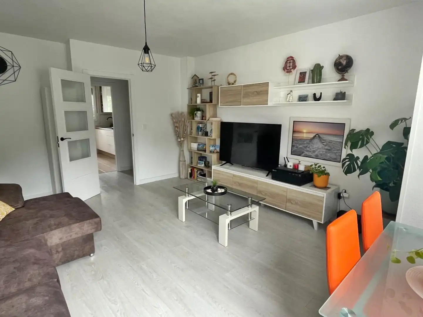Sala d'estar de Pis en venda en Piélagos amb Calefacció, Parquet i Terrassa