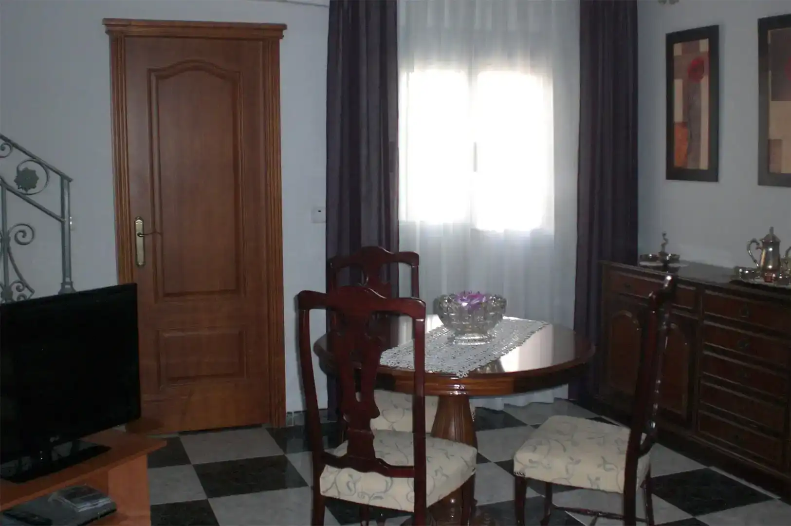 Menjador de Casa adosada en venda en La Roda de Andalucía amb Aire condicionat