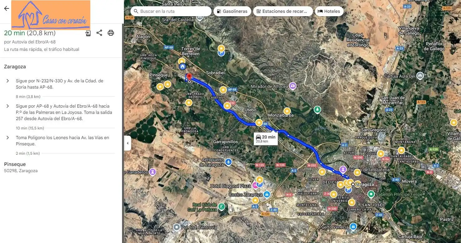 Terreno en venta en Pinseque