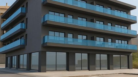 Edificio en obra parada en Llandells Peñíscola con proyecto para 39 viviendas y locales