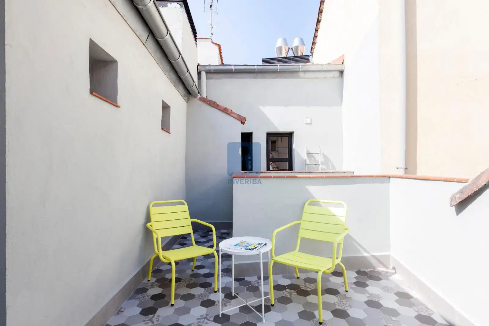 Terrace of Attic for rent in Madrid  with Air Conditioner, Heating and Parquet flooring