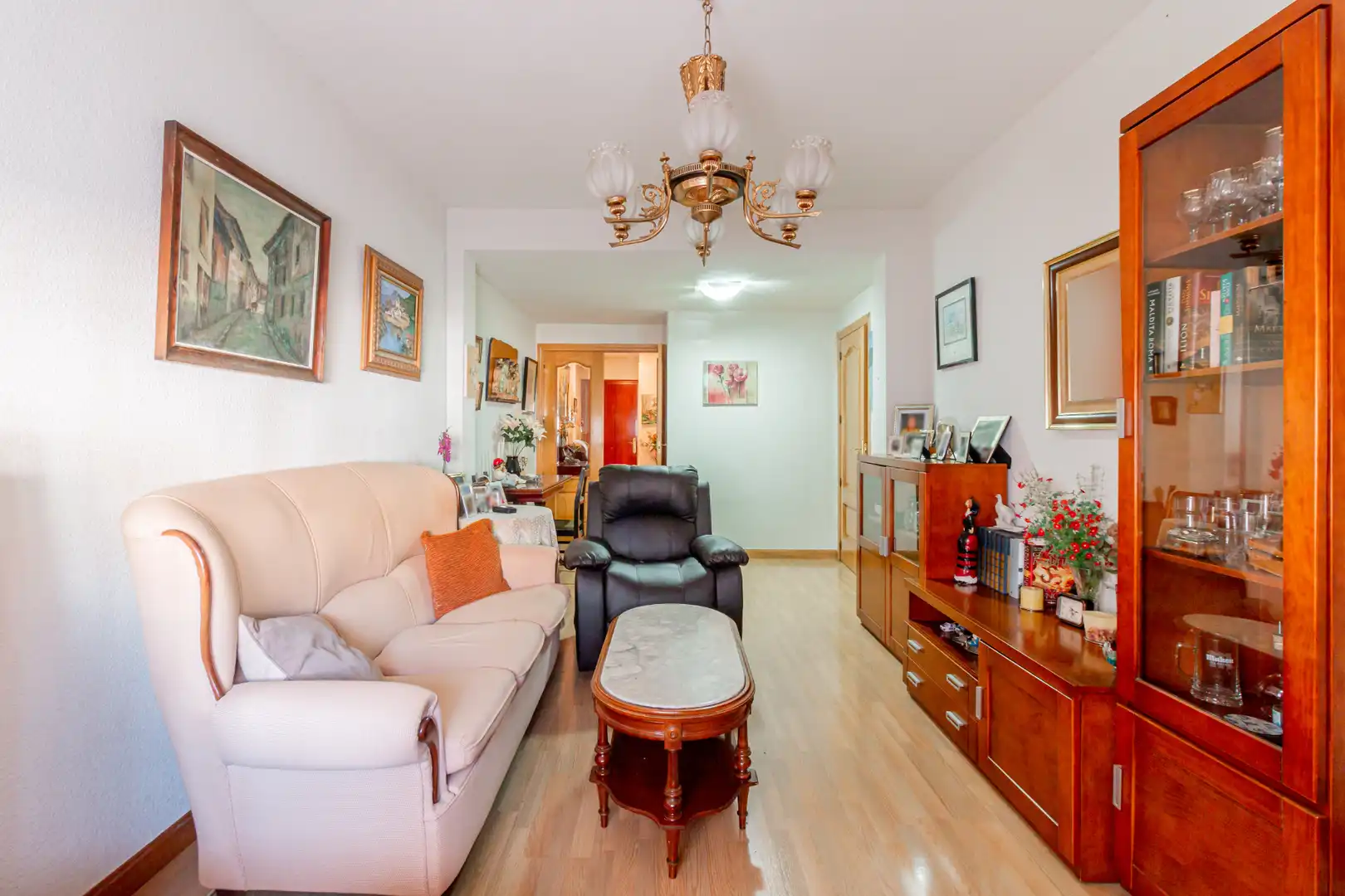 Sala d'estar de Pis en venda en Usera