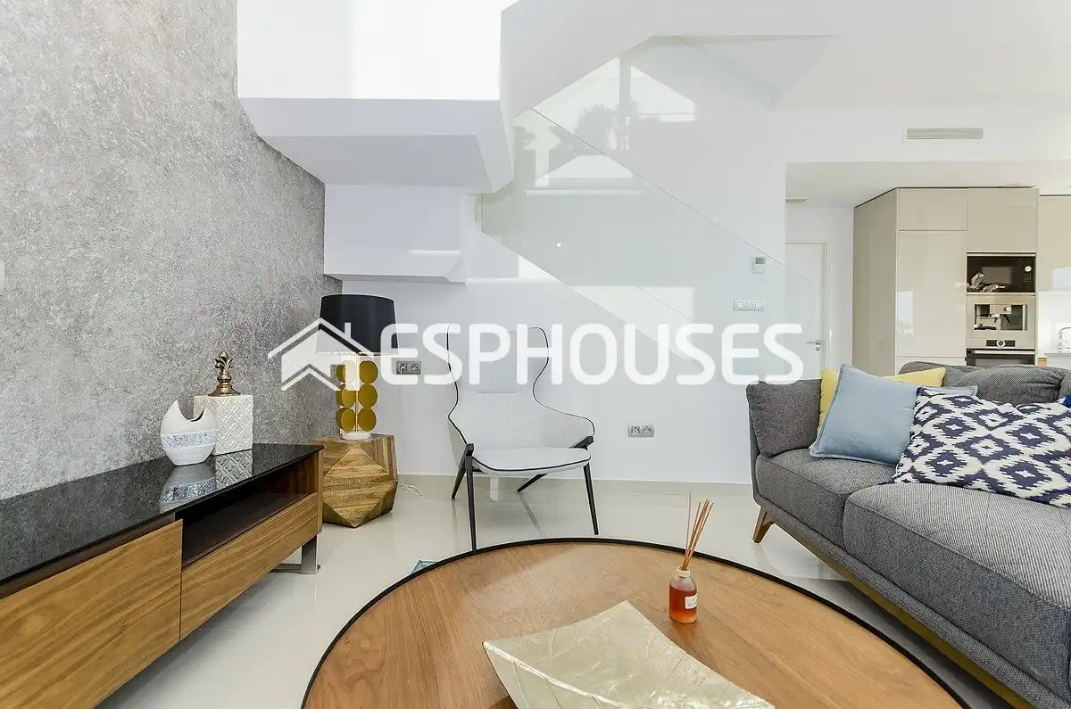Living room of Houses for sale in Vera  with Terrace, Swimming Pool and Balcony