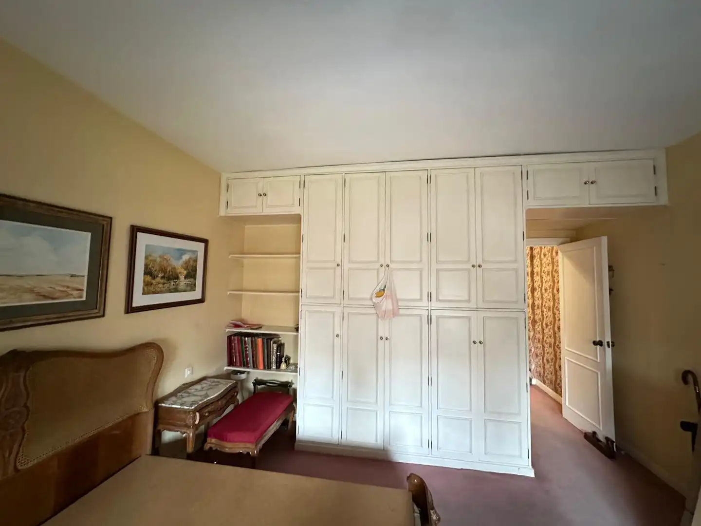 Bedroom of Flat for sale in Madrid  with Parquet flooring, Terrace and Storage room