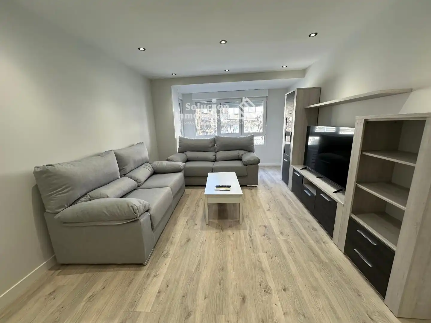 Wohnzimmer von Wohnung zur Miete in Salamanca mit Heizung, Terrasse und Möbliert