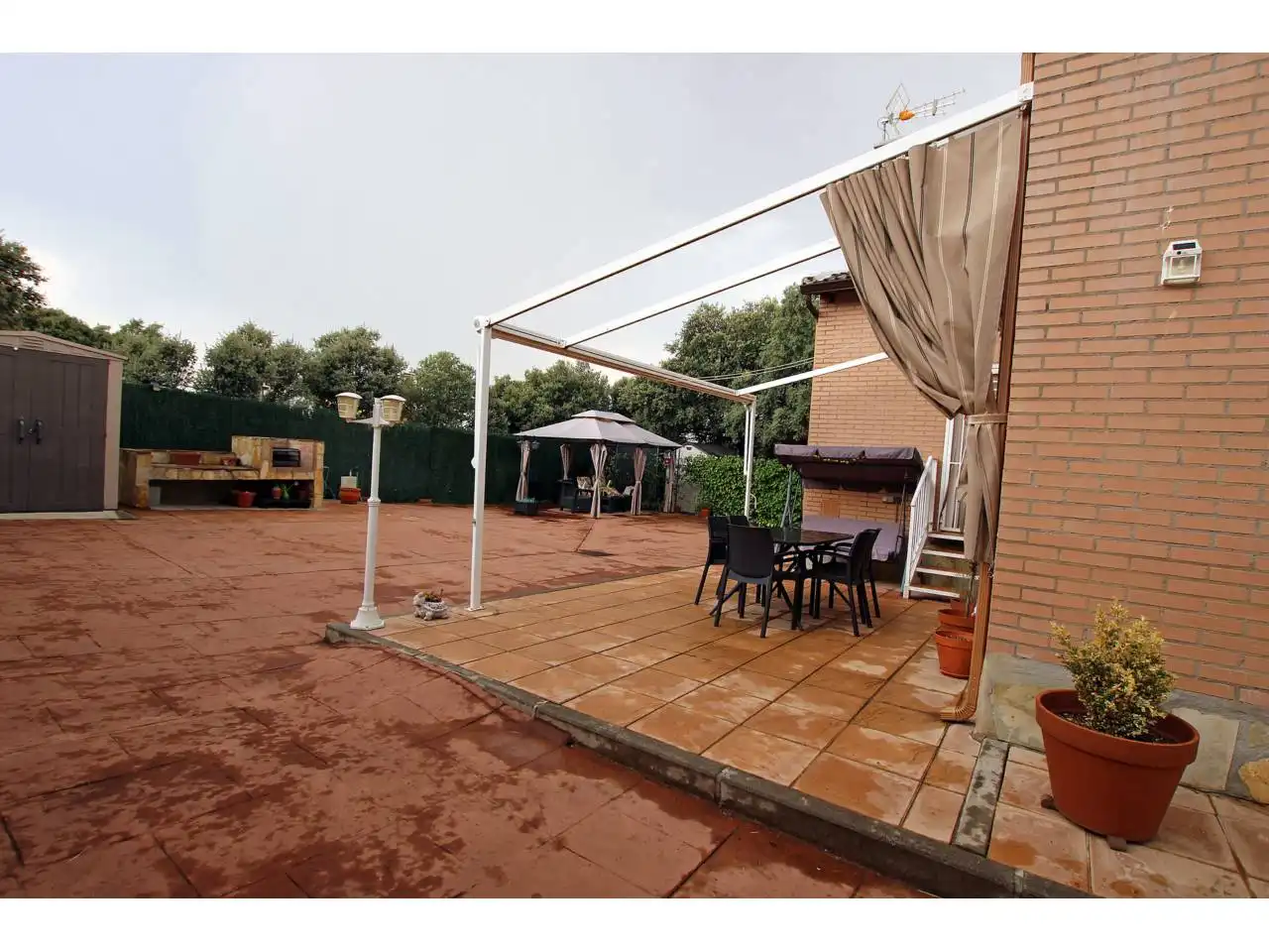 Terrassa de Casa o xalet en venda en Trijueque amb Calefacció, Jardí privat i Terrassa