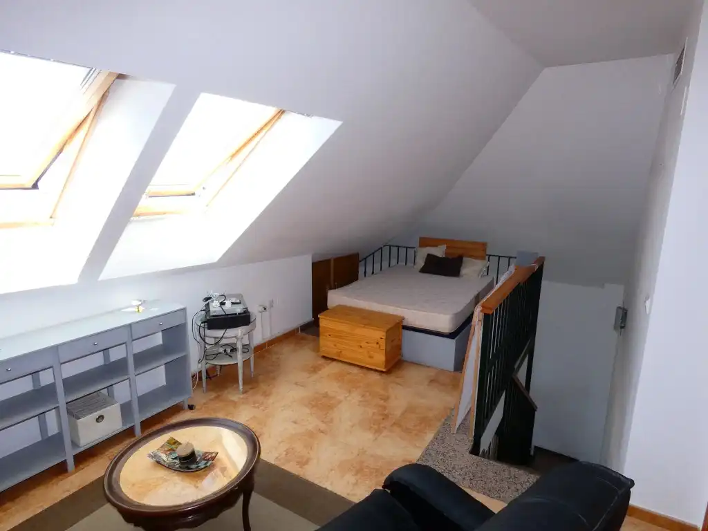 Bedroom of Attic for sale in Vélez-Málaga  with Air Conditioner, Furnished and Balcony