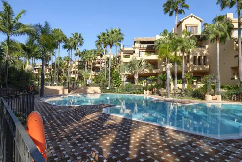 Exterior view of Apartments for rent in Marbella  with Air Conditioner, Terrace and Storage room