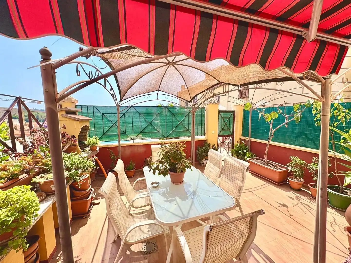 Terrassa de Casa adosada en venda en Vélez-Málaga amb Aire condicionat, Jardí privat i Terrassa