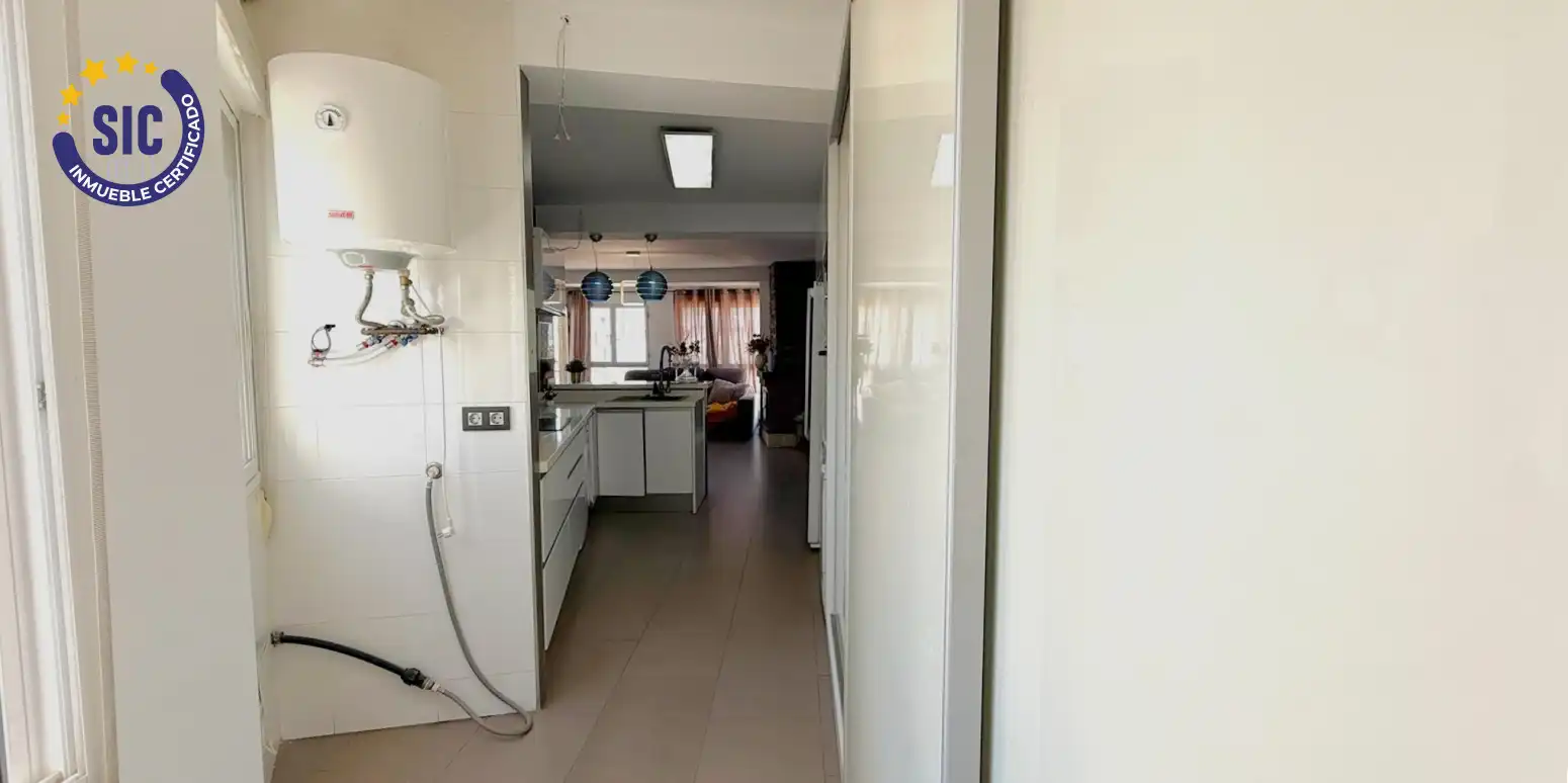 Cuina de Pis en venda en Burriana / Borriana amb Calefacció, Terrassa i Moblat