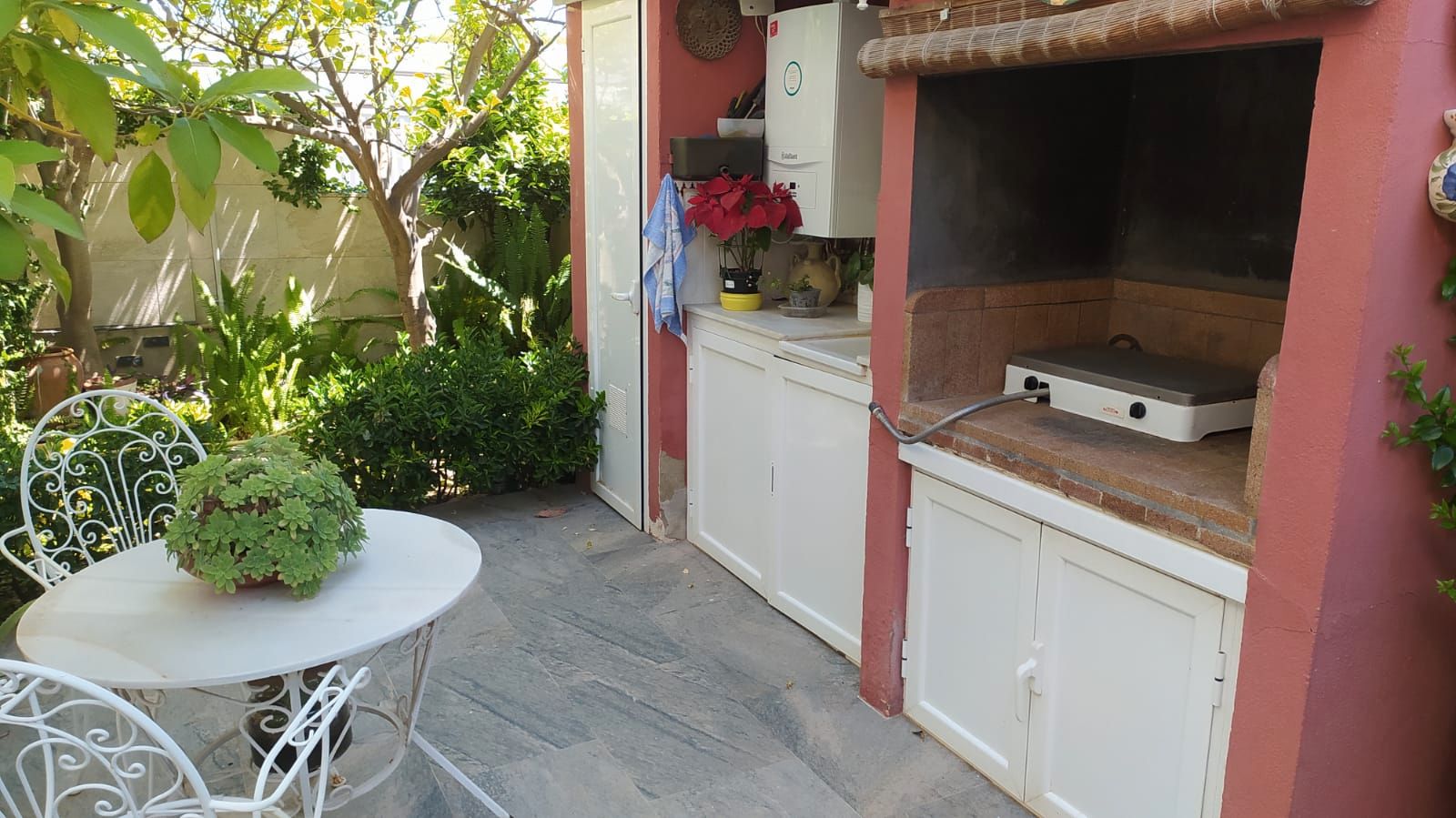 Garden of Single-family semi-detached for sale in Picanya  with Furnished