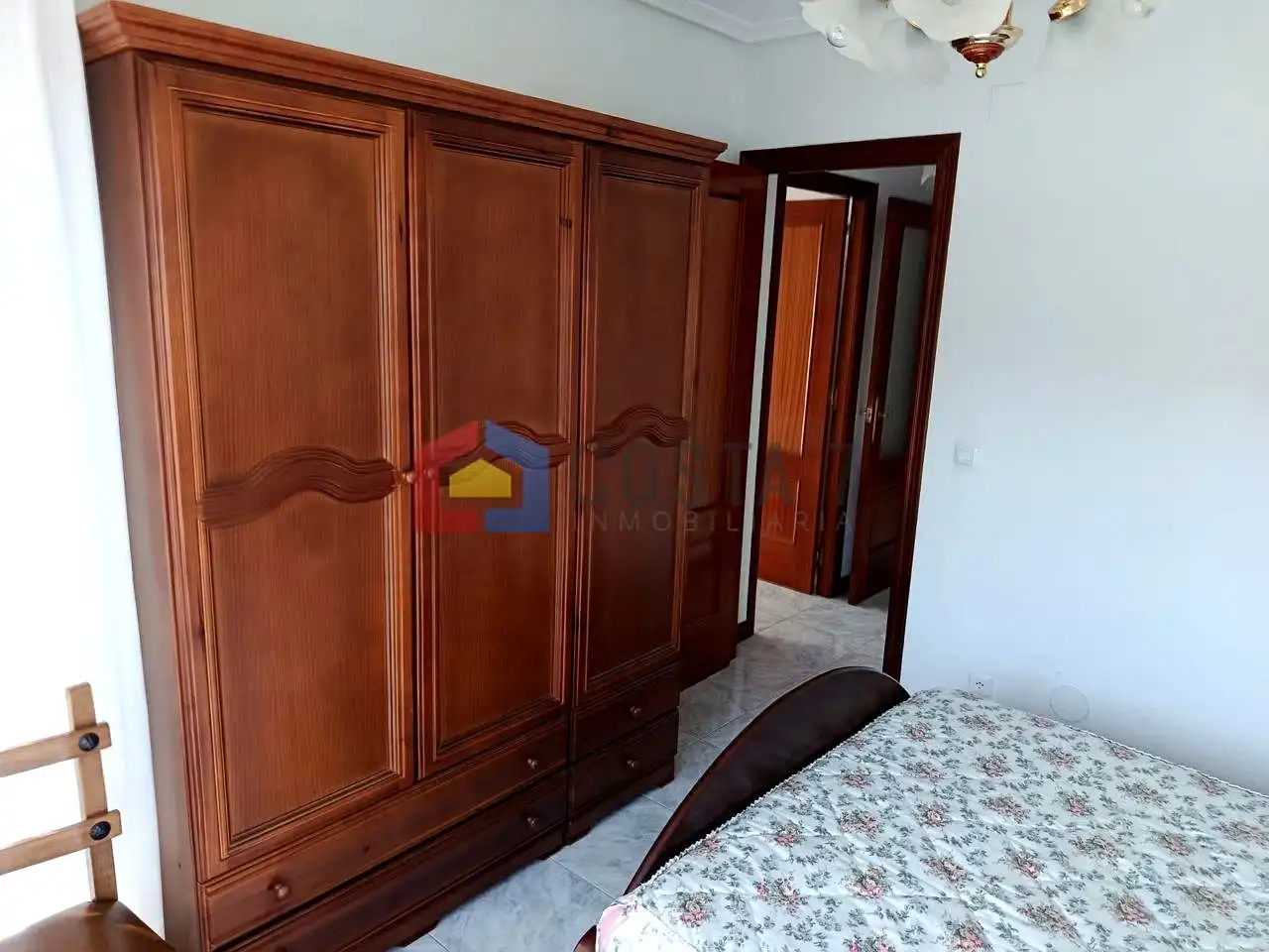 Bedroom of Flat for sale in Noja  with Heating, Terrace and Furnished