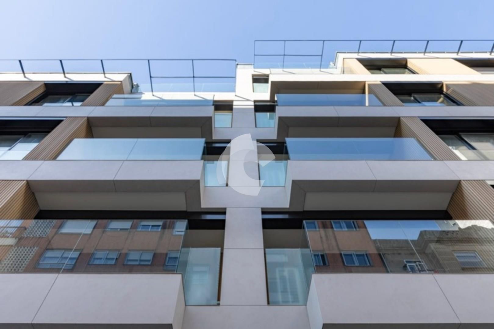 Vista exterior de Pis en venda en Vigo 