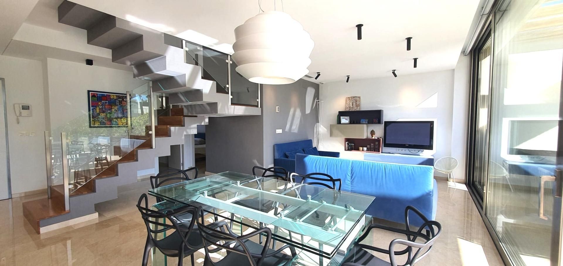 Living room of House or chalet for sale in Villajoyosa / La Vila Joiosa  with Air Conditioner, Heating and Private garden