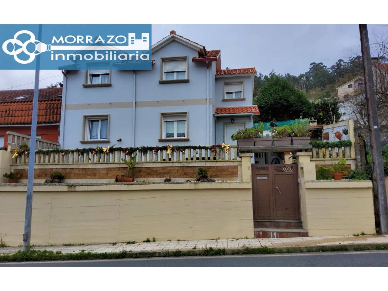 Vista exterior de Casa o chalet en venta en Bueu con Calefacción y Jardín privado