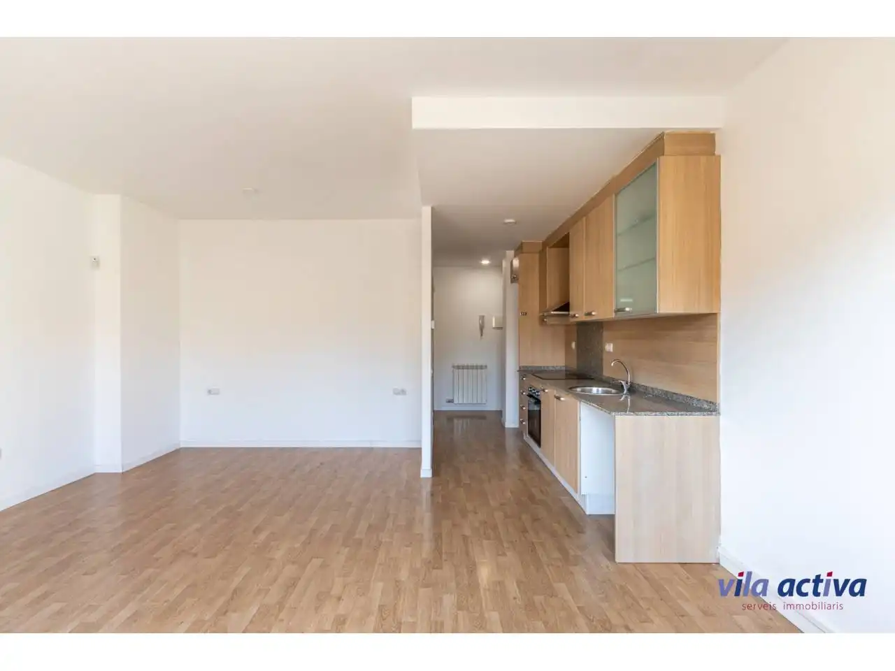 Cuina de Pis en venda en Terrassa amb Calefacció, Parquet i Balcó