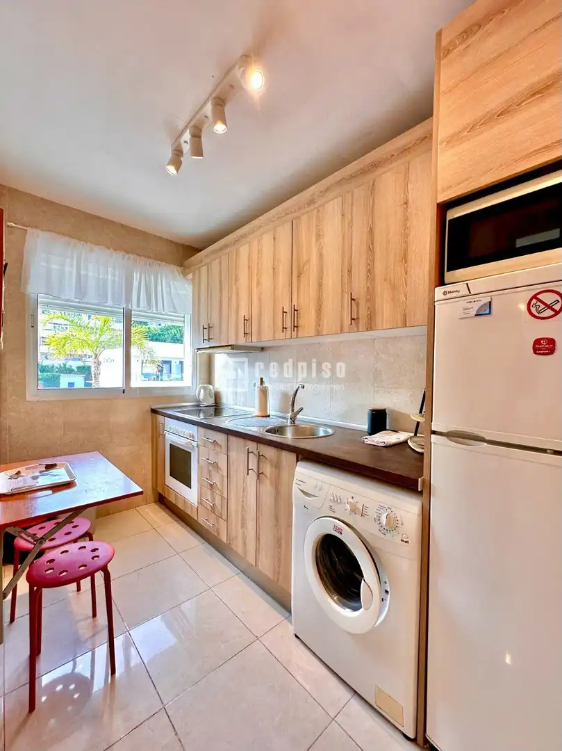 Kitchen of Flat for sale in Torremolinos  with Air Conditioner, Heating and Furnished