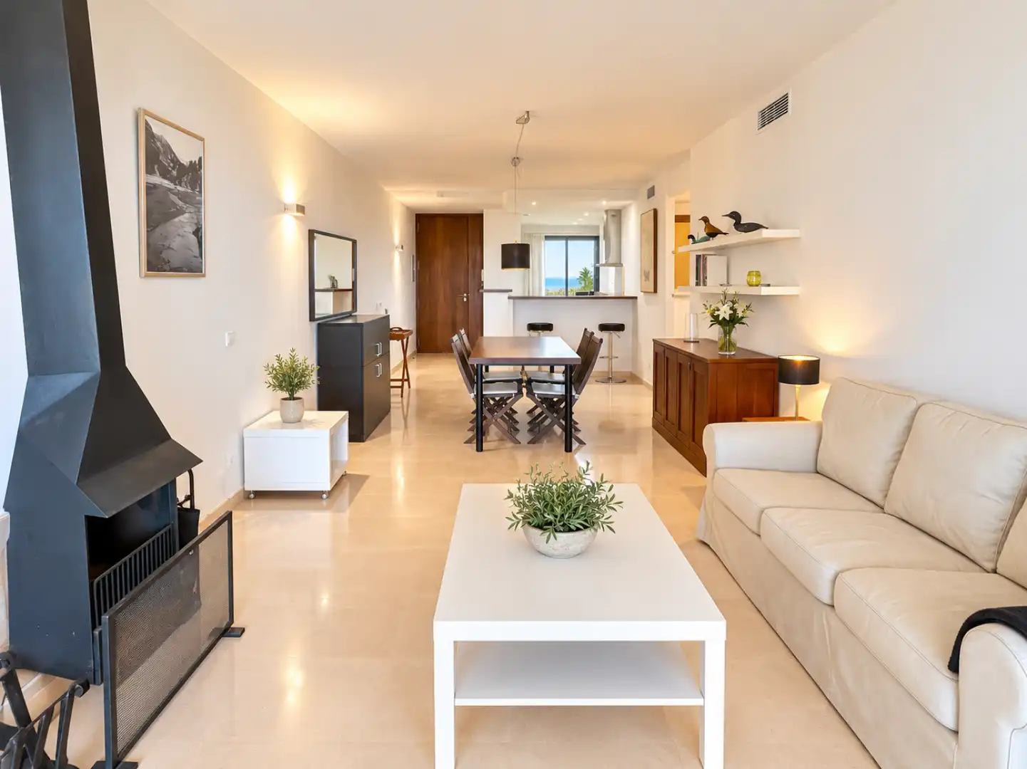 Living room of Flat for rent in Colònia de Sant Pere