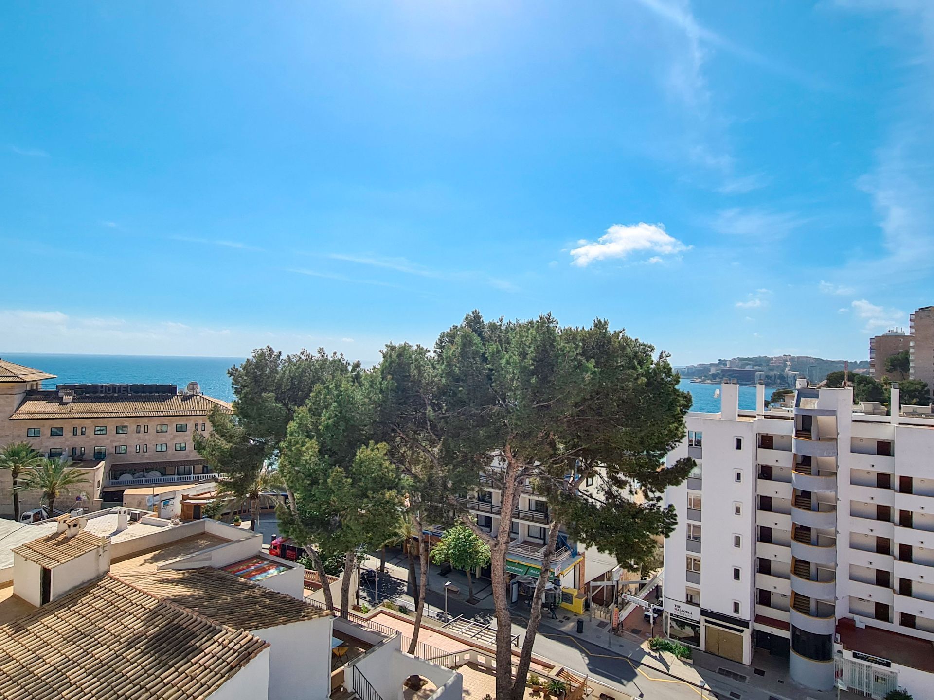 Exterior view of Attic to rent in  Palma de Mallorca  with Air Conditioner and Furnished