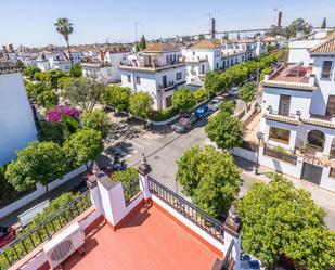 Exterior view of House or chalet to rent in  Sevilla Capital  with Air Conditioner, Heating and Private garden