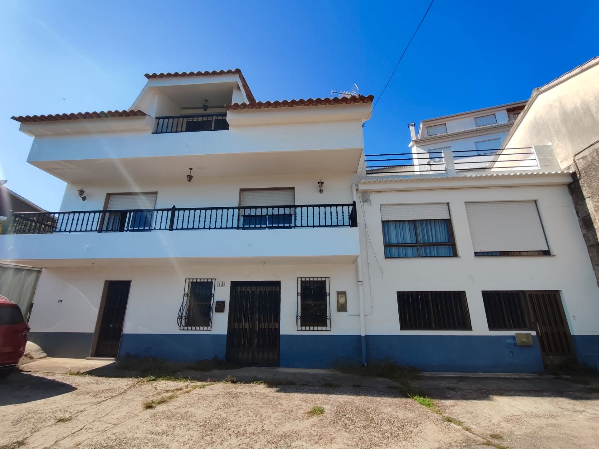 Exterior view of Single-family semi-detached for sale in Vigo   with Heating, Private garden and Parquet flooring