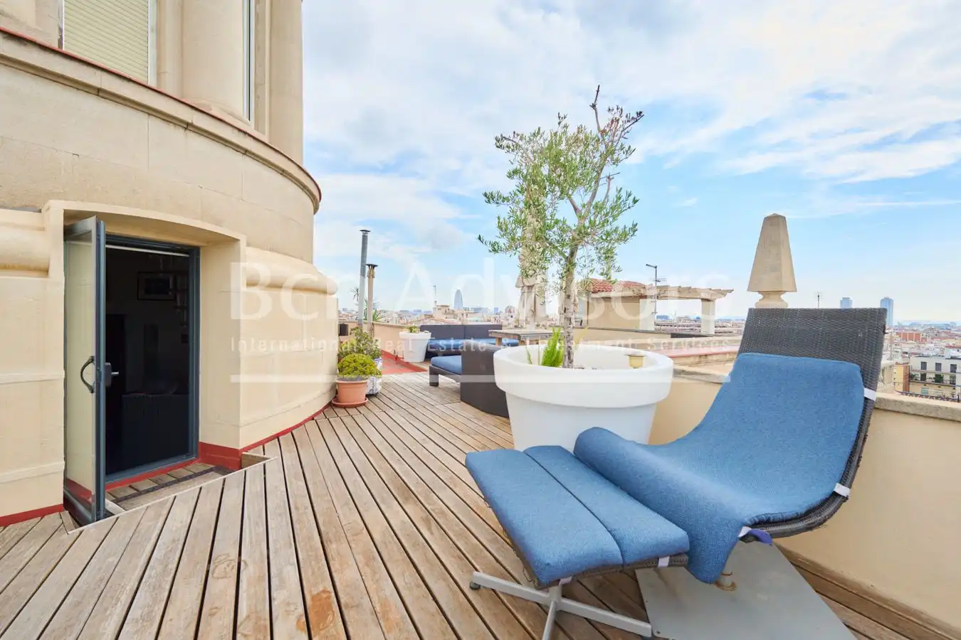 Terrace of Attic for sale in Barcelona  with Air Conditioner, Heating and Parquet flooring