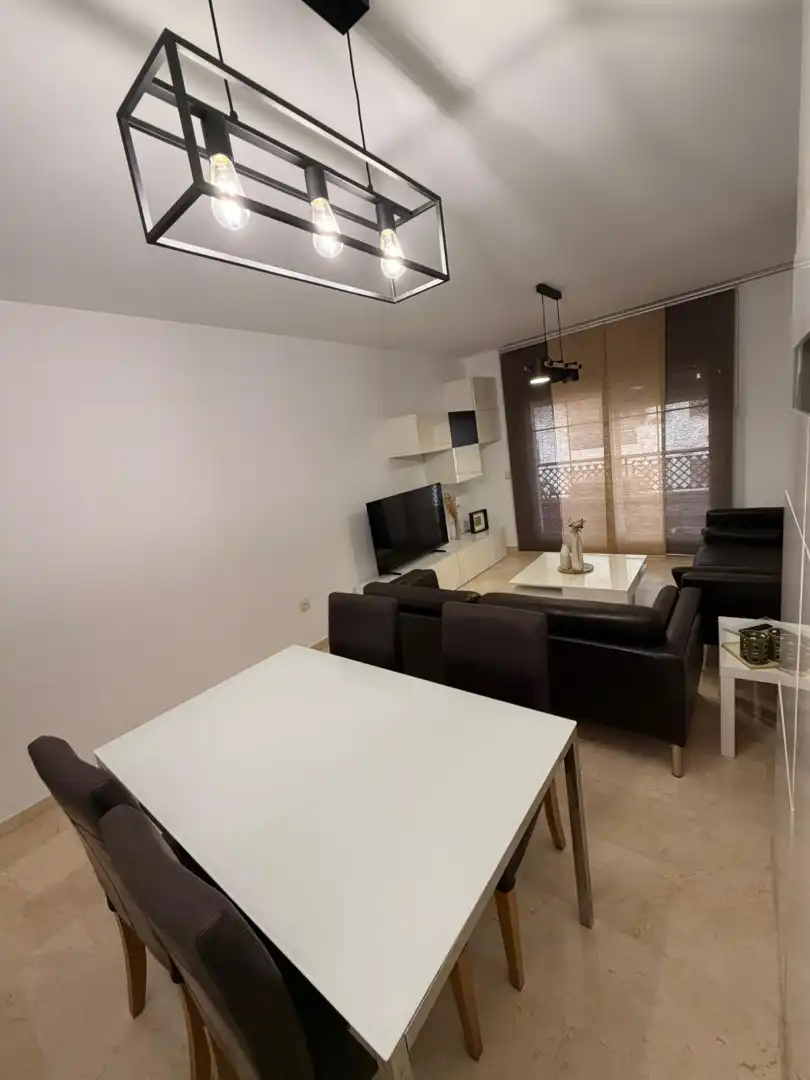 Sala de estar de Piso en venta en Benalmádena con Aire acondicionado, Calefacción y Parquet