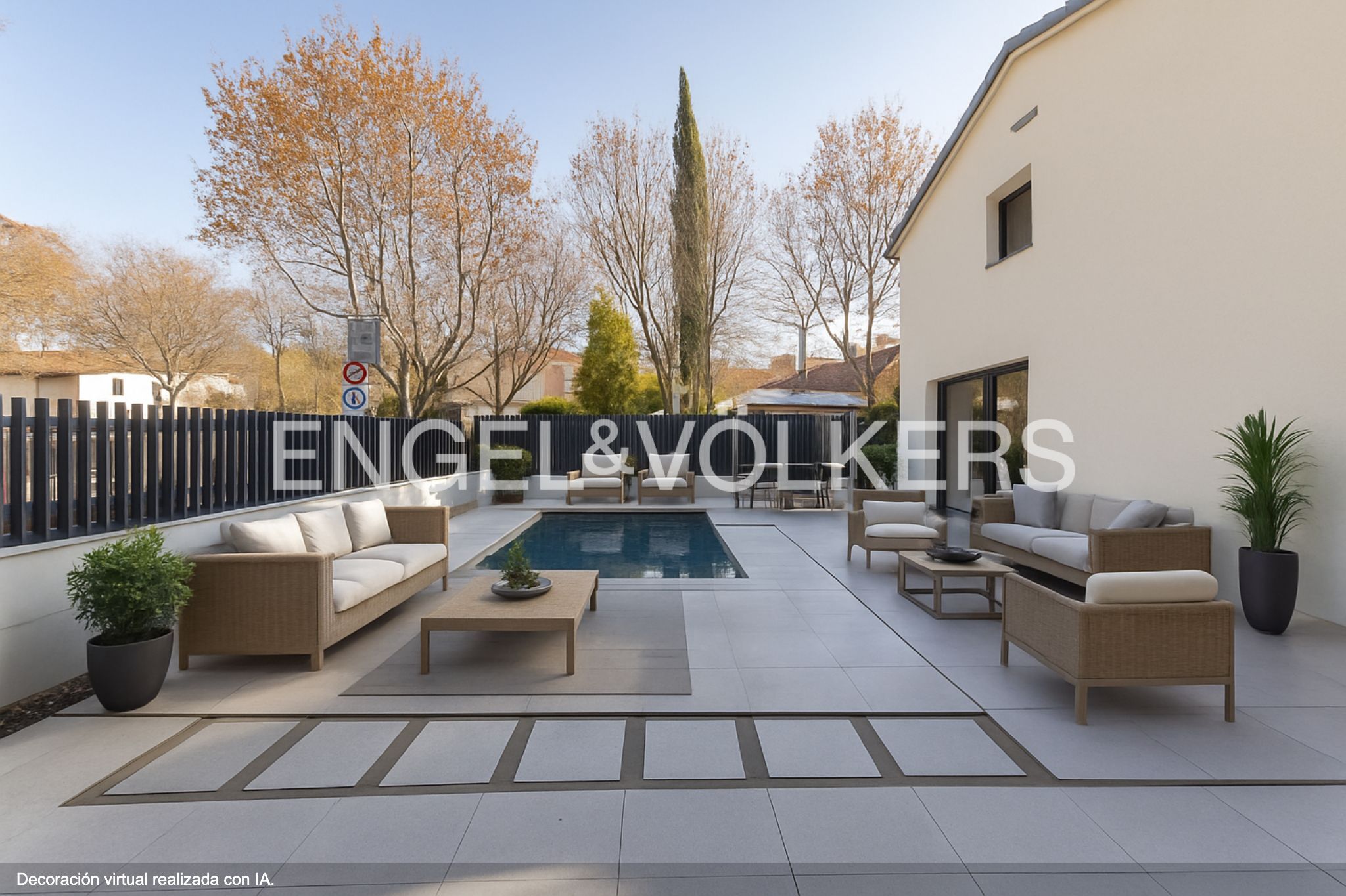 Terrassa de Casa o xalet en venda en Sant Cugat del Vallès amb Calefacció, Jardí privat i Parquet