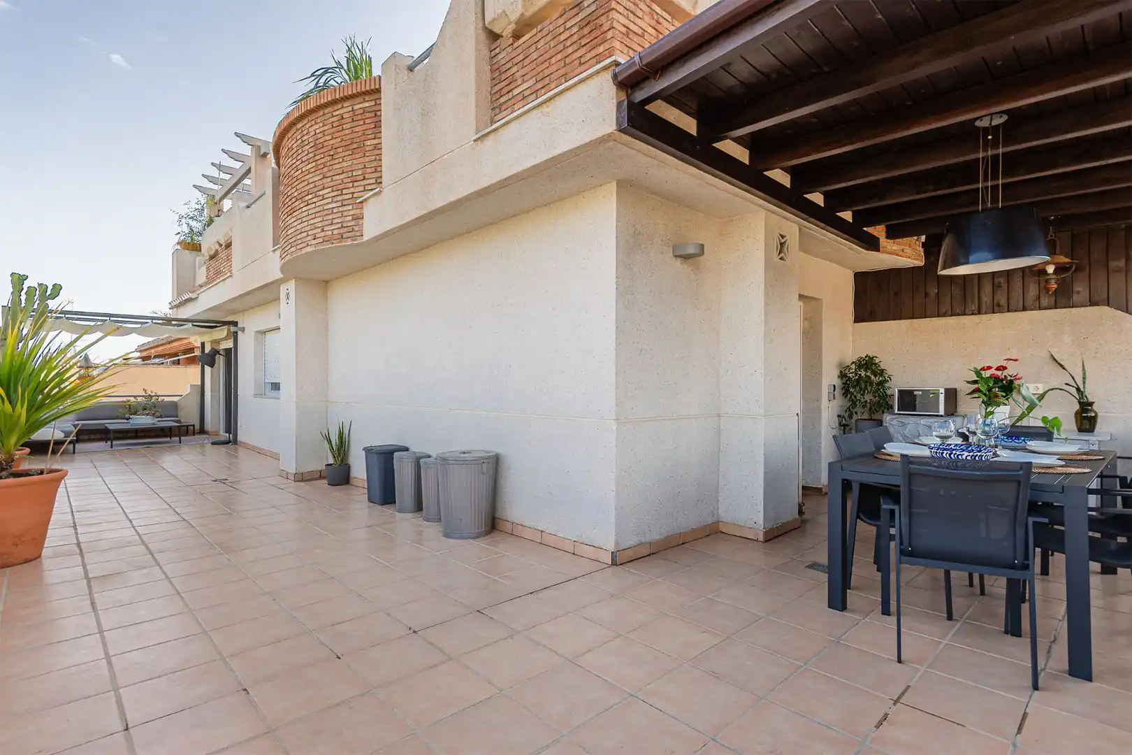 Terraza de Ático de alquiler en Almuñécar con Aire acondicionado, Terraza y Amueblado