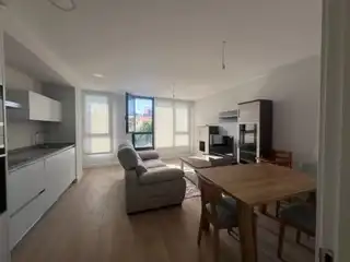 Wohnzimmer von Wohnung zum Verkauf in Oleiros mit Heizung, Privatgarten und Abstellraum
