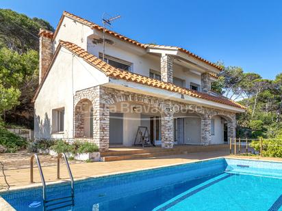 Exterior view of House or chalet for sale in Begur  with Terrace and Swimming Pool