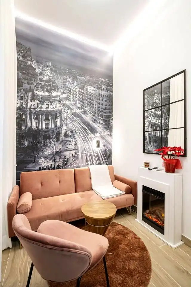 Living room of Duplexes for rent in Chamberí