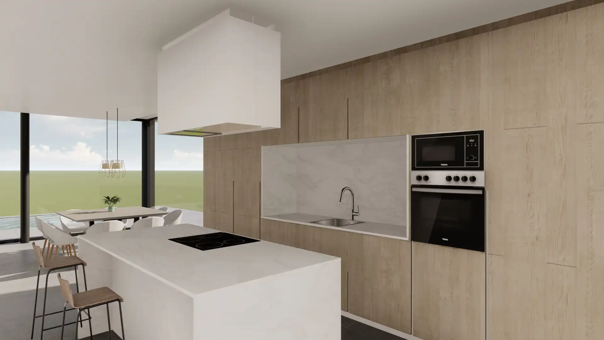 Kitchen of Houses for sale in Sant Feliu de Guíxols  with Air Conditioner, Heating and Terrace