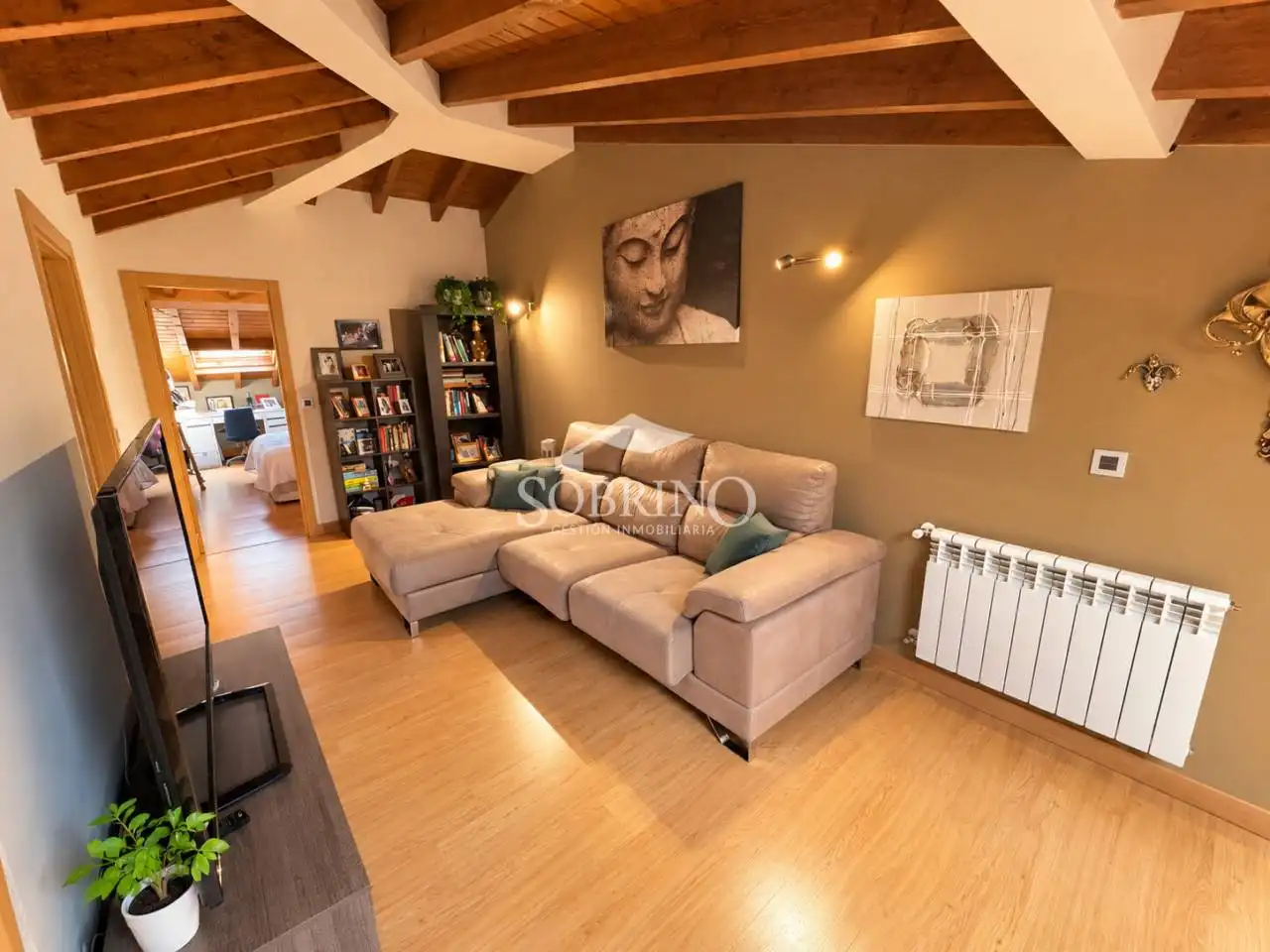 Sala de estar de Casa o chalet en venta en Vibaña - Ardisana - Caldueño