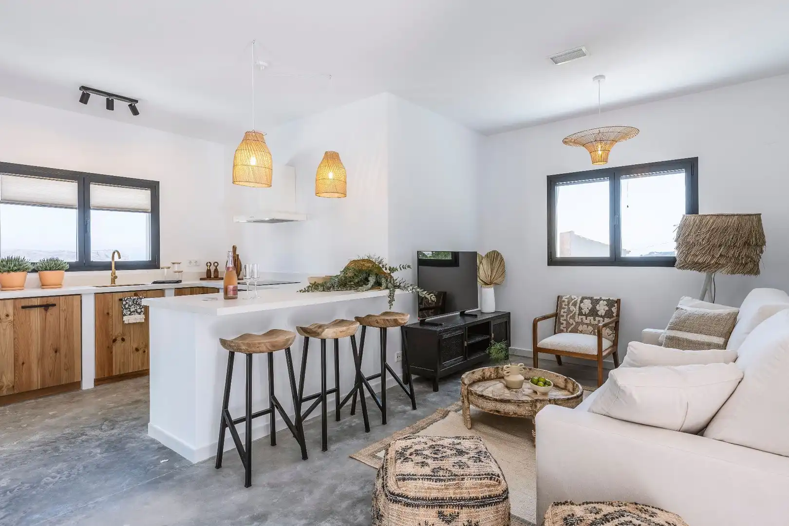 Living room of Houses for sale in Jávea / Xàbia  with Air Conditioner, Heating and Private garden