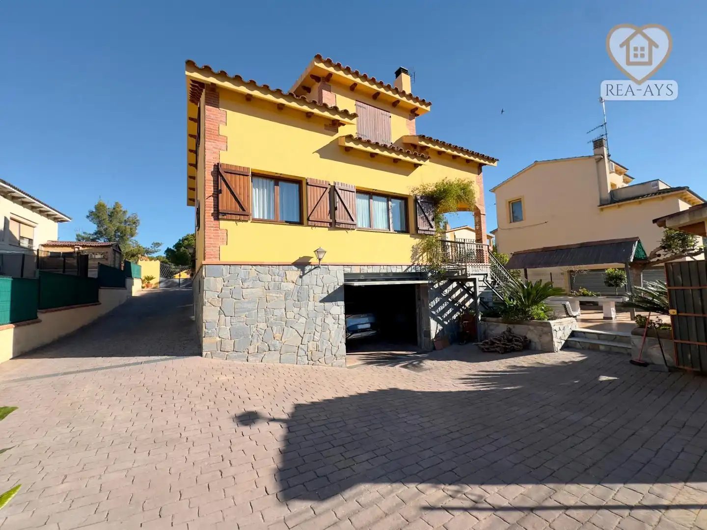 Vista exterior de Casa o chalet en venta en Albinyana con Jardín privado, Terraza y Amueblado