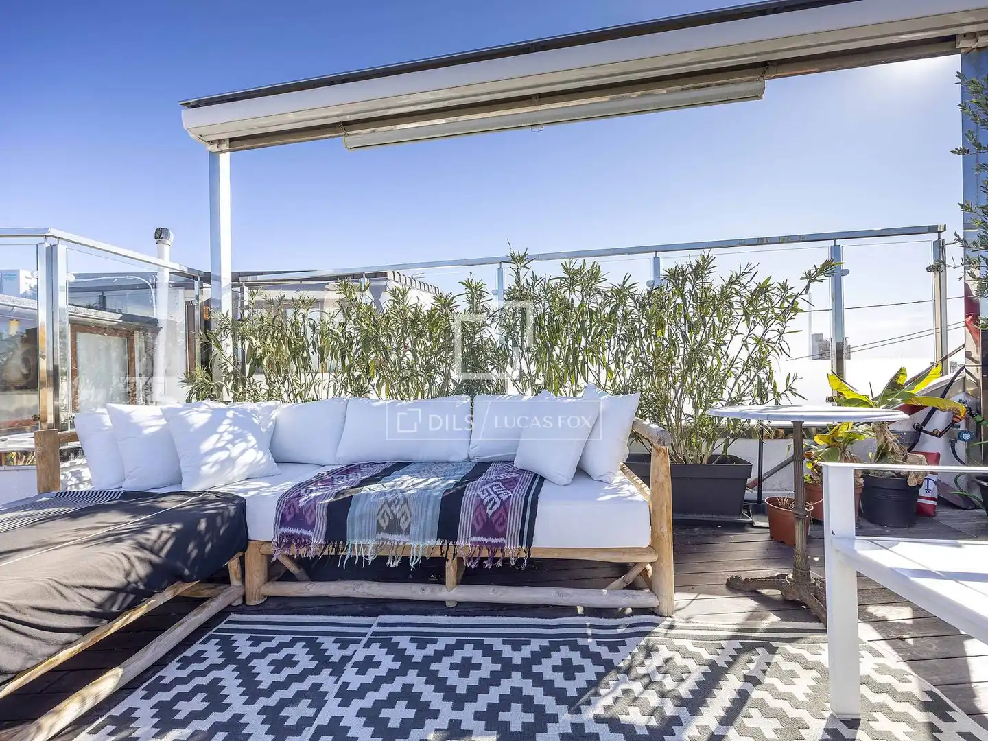 Terrasse von Dachboden zum Verkauf in Valencia del Ventoso mit Klimaanlage, Terrasse und Balkon