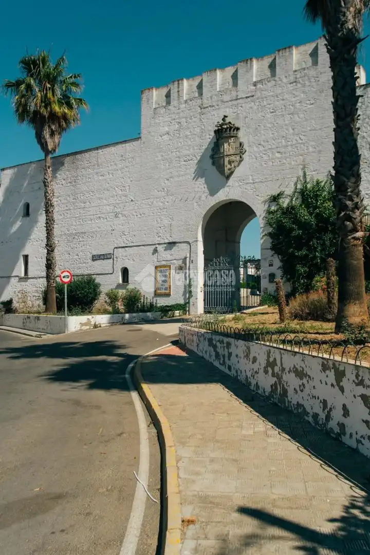 Exterior view of Detached homes for sale in Castilleja de Guzmán  with Air Conditioner and Terrace