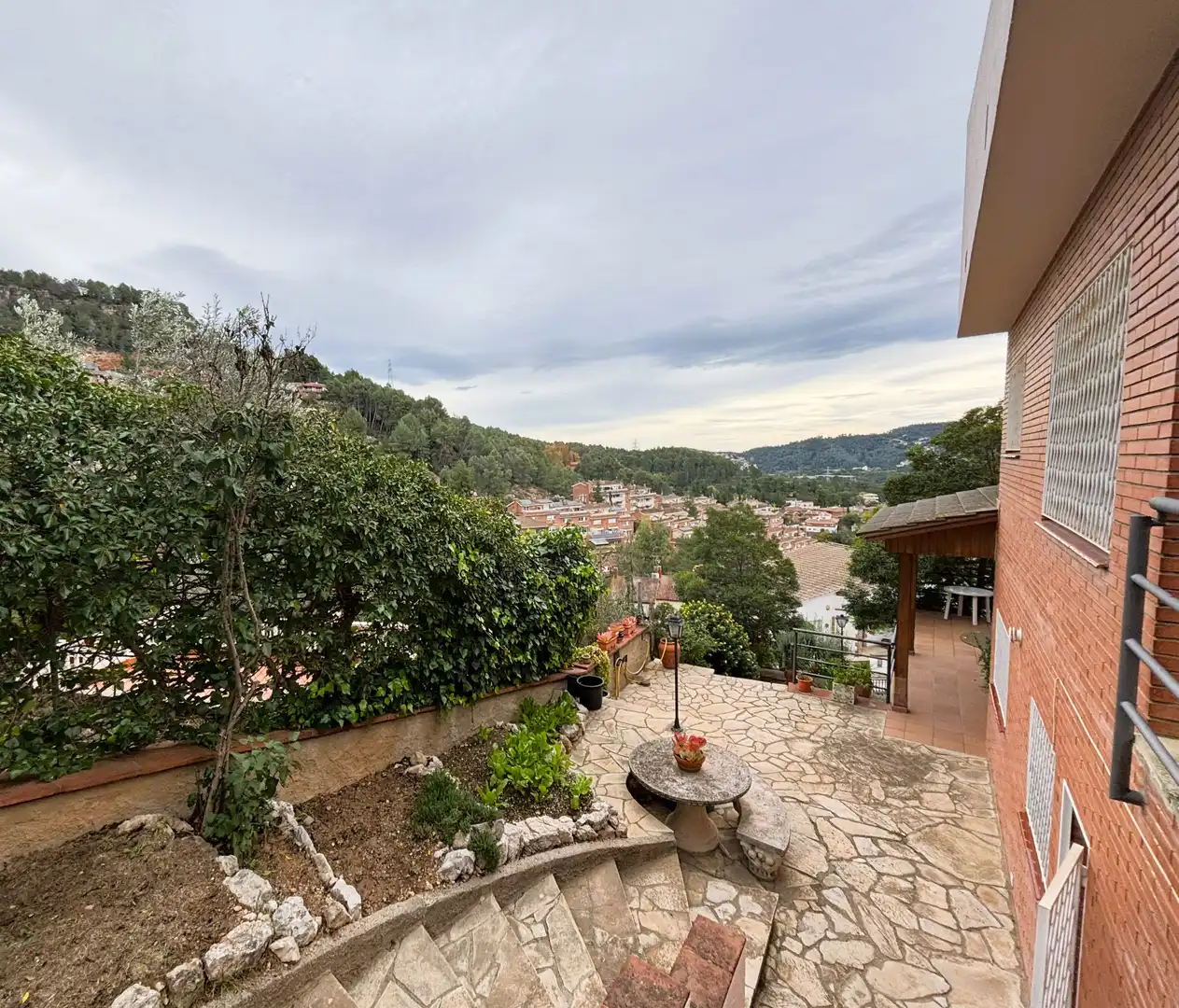 Terrassa de Casa o xalet en venda en La Palma de Cervelló amb Aire condicionat, Calefacció i Jardí privat
