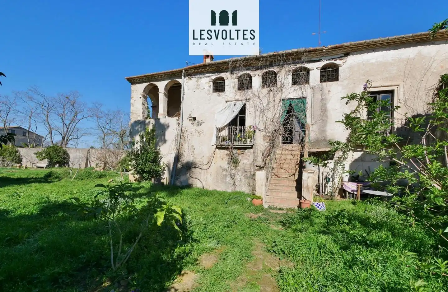 Vista exterior de Finca rústica en venda en Rupià amb Jardí privat i Terrassa