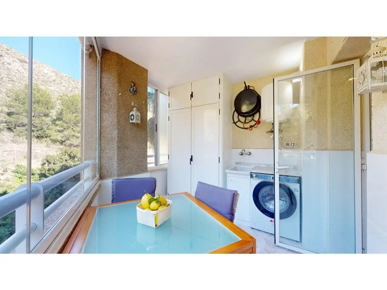 Exterior view of Flat for sale in Cullera  with Air Conditioner, Private garden and Terrace
