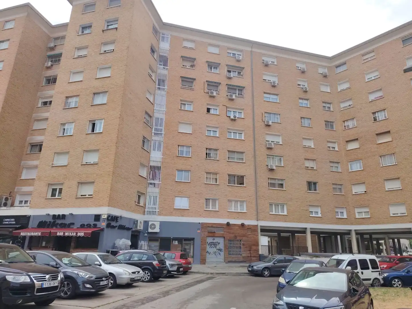 Vista exterior de Garaje en venta en Zaragoza
