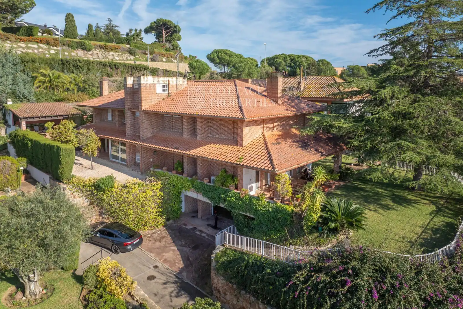 Vista exterior de Casa o xalet en venda en Sant Vicenç de Montalt amb Aire condicionat, Terrassa i Moblat
